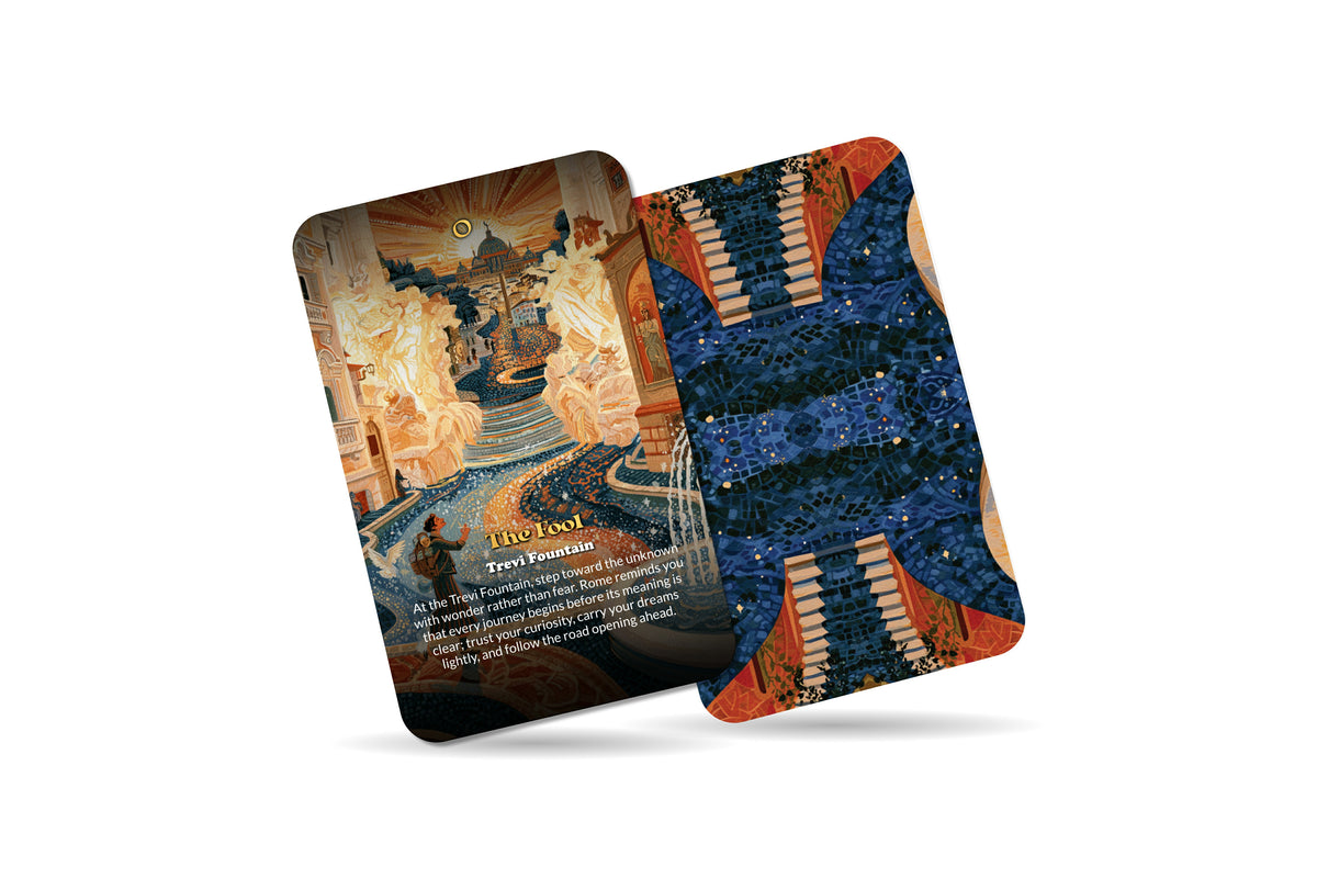 The Tarot of Rome – An Ancient Roman Tarot Deck – 22 Tarot Cards – Empire, Mythology, and Eternal City Wisdom