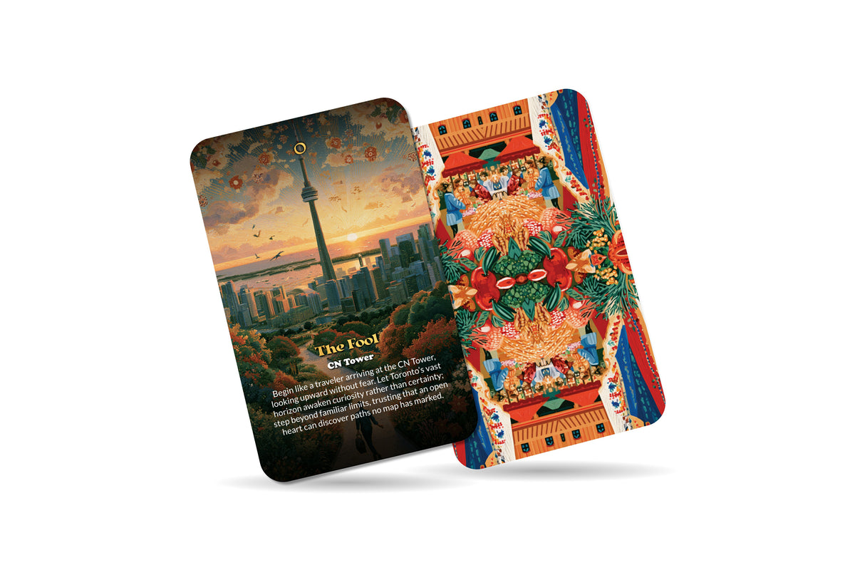 The Tarot of Toronto – A Canadian Multicultural Tarot Deck – 22 Tarot Cards – Urban Diversity and Lakeside Spirit