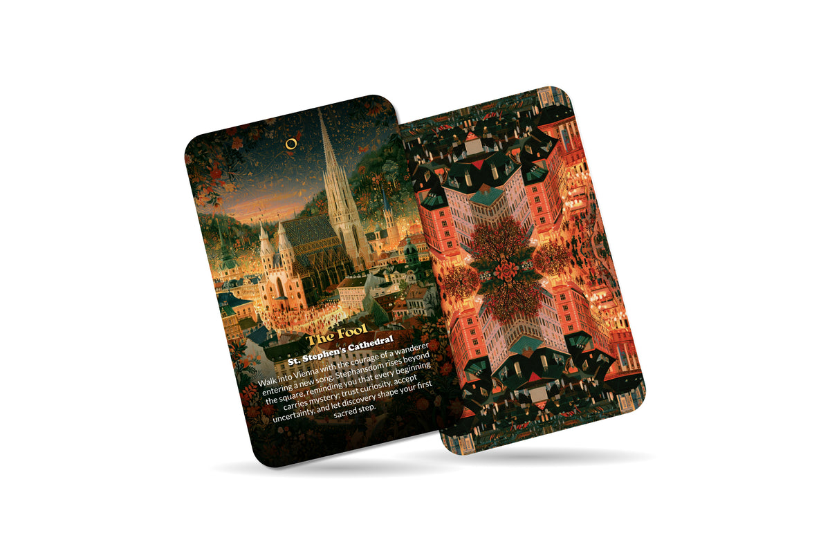 The Tarot of Vienna – An Imperial Austrian Tarot Deck – 22 Tarot Cards – Palaces, Music, and Habsburg Heritage