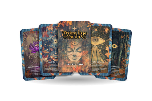 Third Eye Mantra – An Intuition Oracle Deck – 22 Oracle Cards – Awakening the Inner Sight