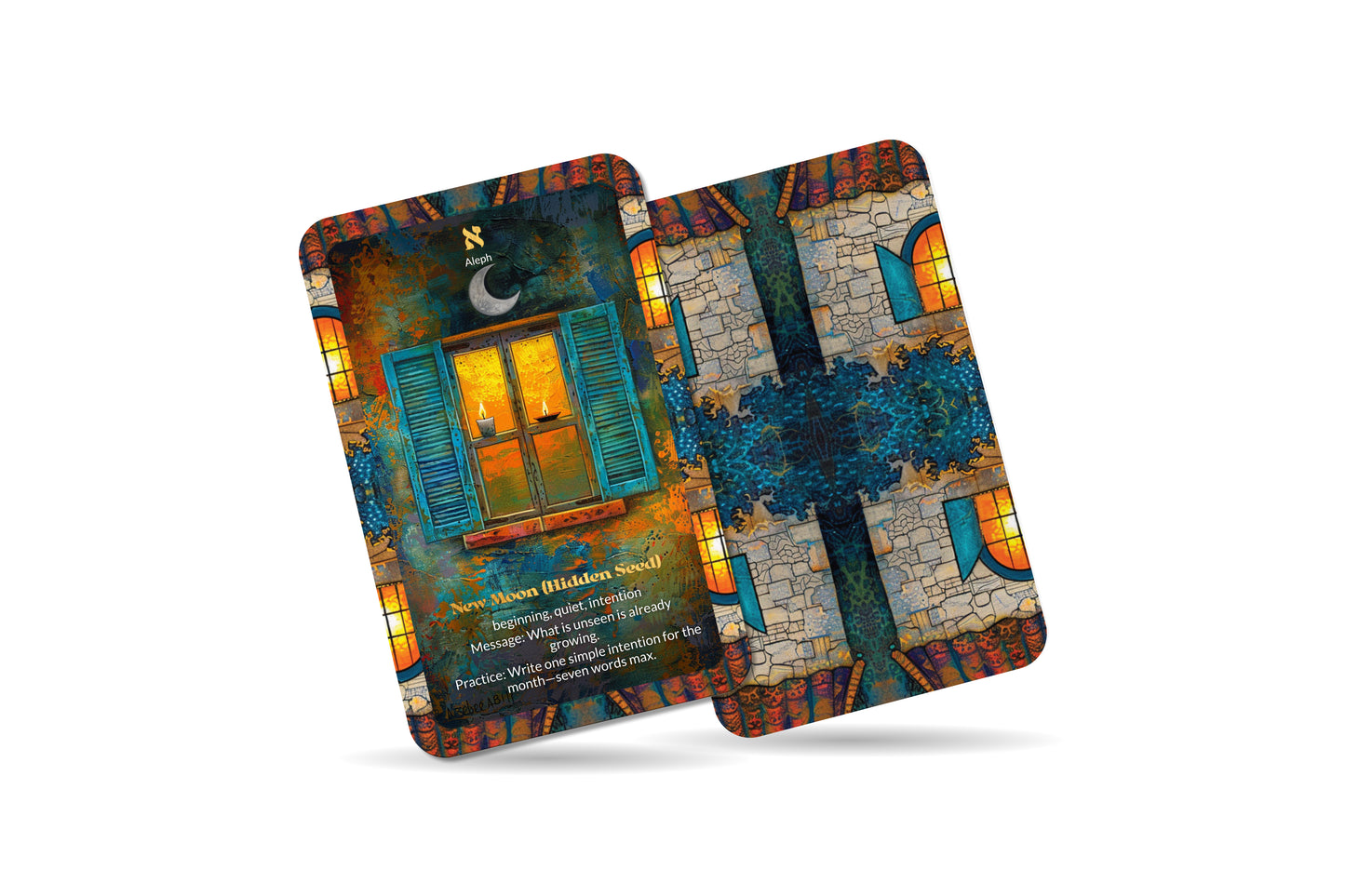 The Moon Oracle – 22 Oracle Cards – Cycles of Hidden Illumination