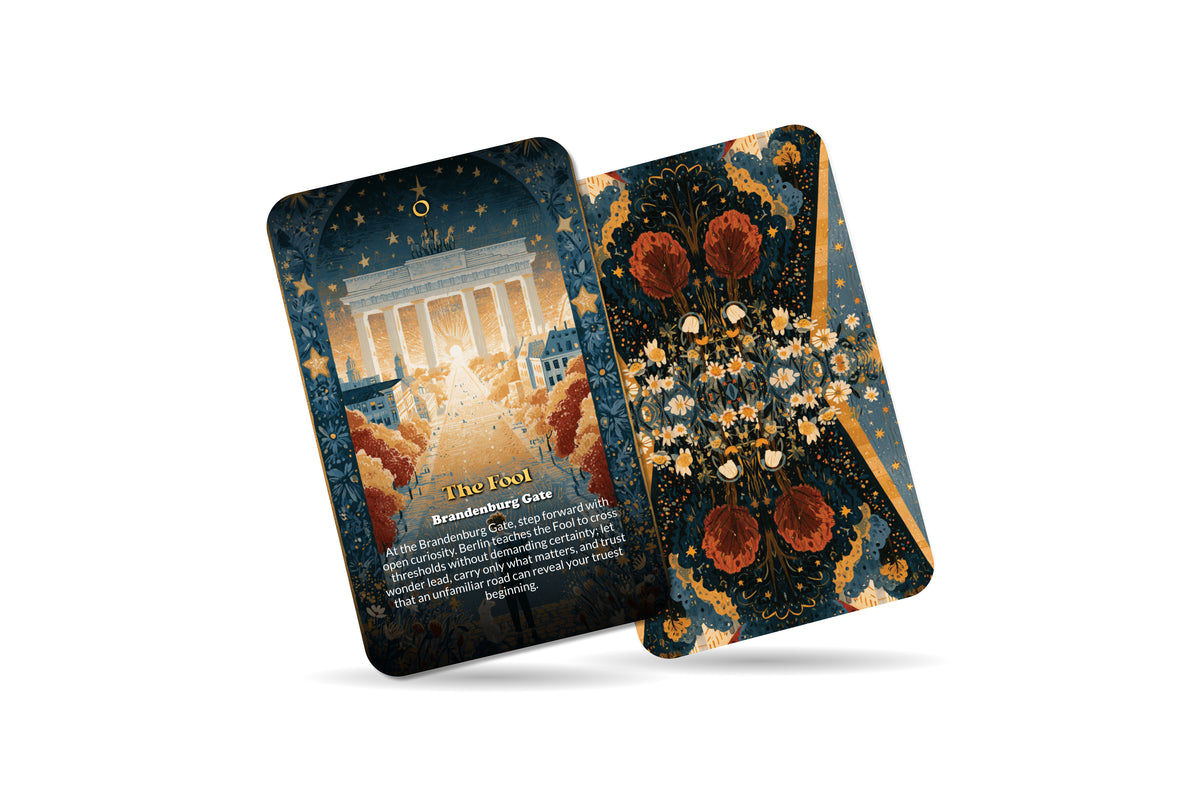 The Tarot of Berlin – A Modern History Tarot Deck – 22 Tarot Cards – Transformation Through Germany’s Cultural Heart