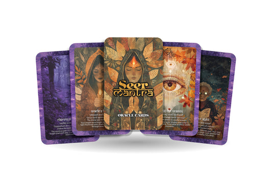 Seer Mantra – A Vision Oracle Deck – 22 Oracle Cards – Seeing Beyond the Physical Veil