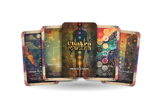 Chakra Mantra – An Energy Center Oracle Deck – 22 Oracle Cards – Aligning the Inner Rainbow