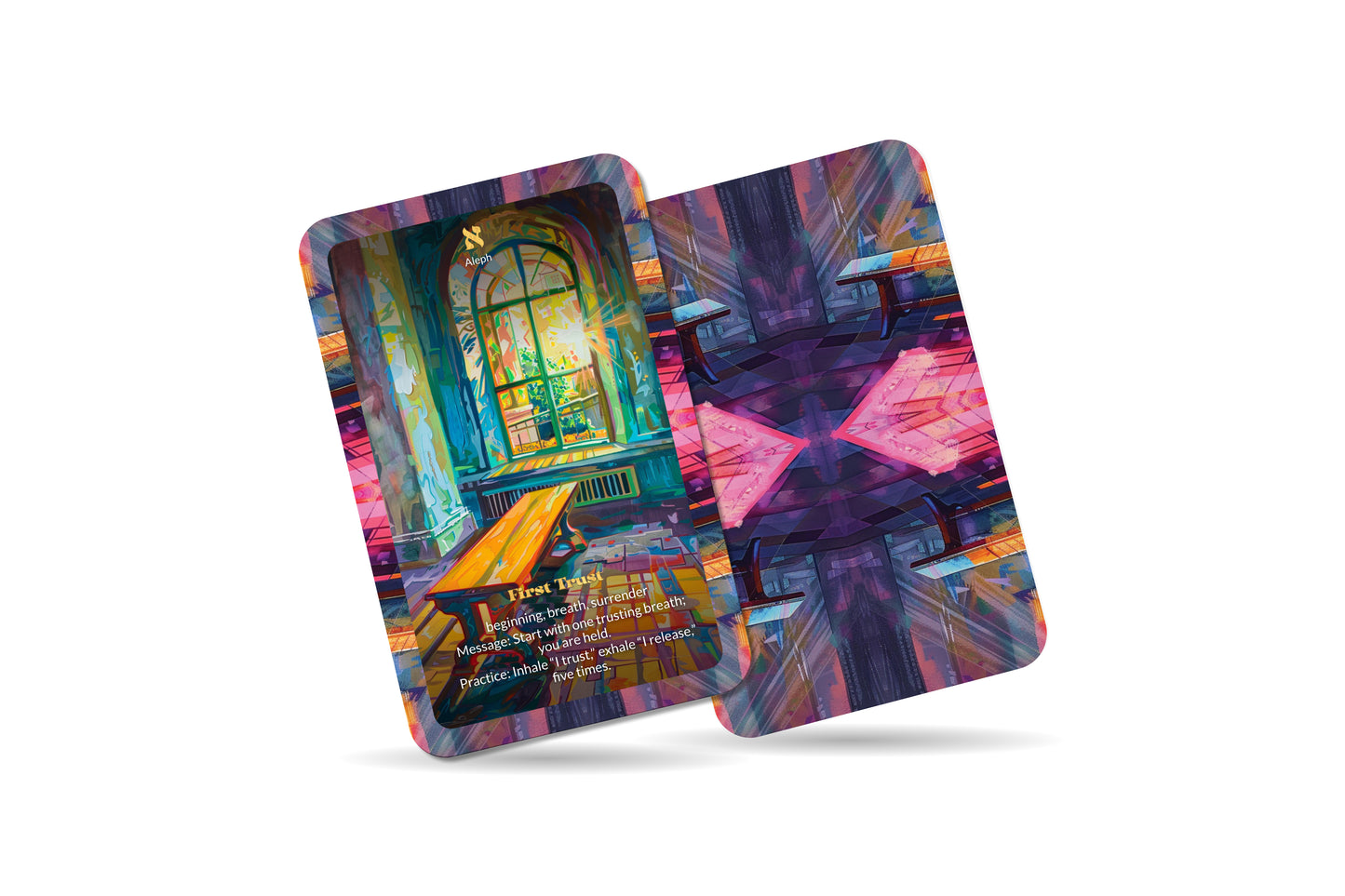 Trust Oracle – Bitachon as a Path – 22 Oracle Cards – Rest in Divine Care