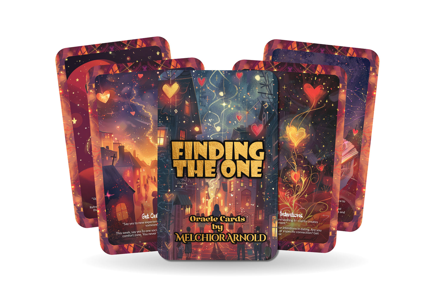 Finding the One Oracle – Attract Aligned Love – Divine Timing & Romantic Insight 22-Card Deck
