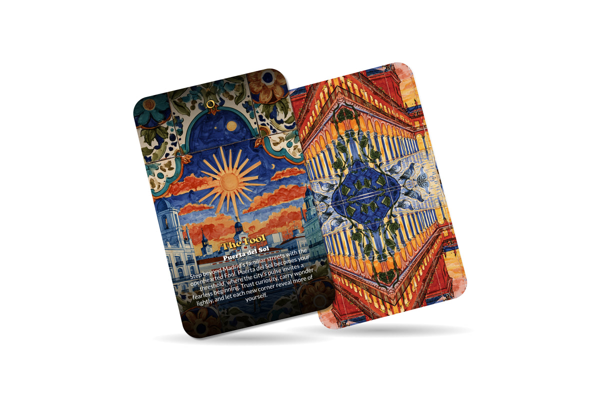 The Tarot of Madrid – A Spanish Spirit Tarot Deck – 22 Tarot Cards – Royal Heritage, Art, and Passion