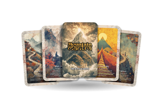 Mountain Mantra – A Resilience Oracle Deck – 22 Oracle Cards – Stability, Strength, and Stillness