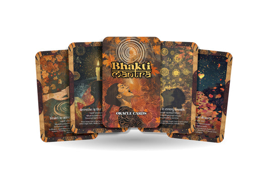 Bhakti Mantra – A Devotional Heart Oracle Deck – 22 Oracle Cards – The Path of Love and Surrender