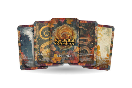Kundalini (Serpent) Mantra – A Spiritual Awakening Oracle Deck – 22 Oracle Cards – Rise of the Coiled Power