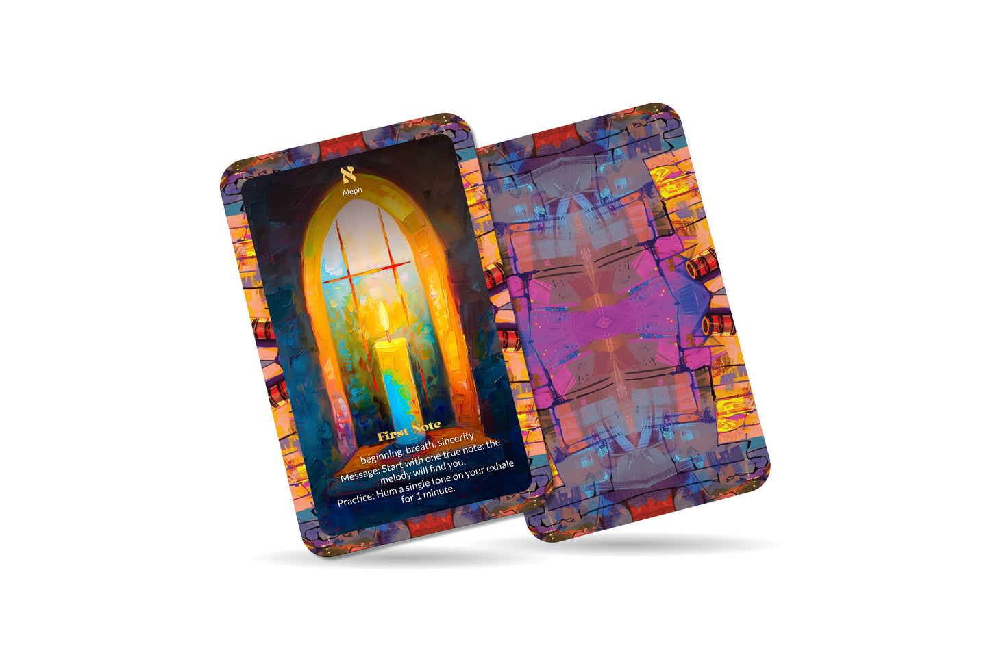 Song Oracle – Niggunim of the Soul – 22 Oracle Cards – Tune Into Sacred Melodies