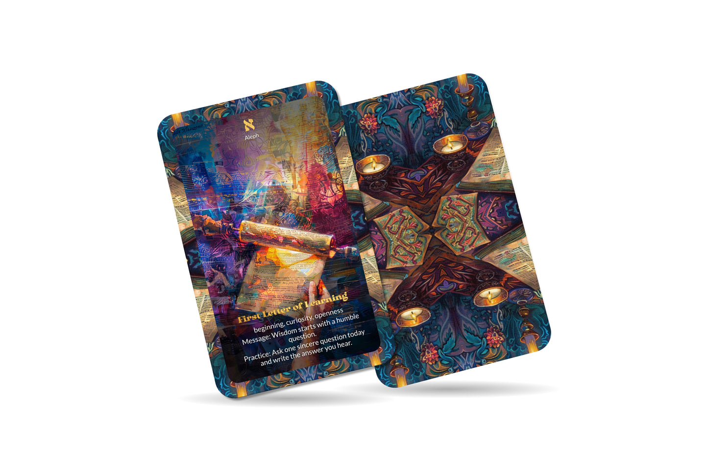The Crown of Torah Deck – 22 Oracle Cards – Wear the Light of Wisdom