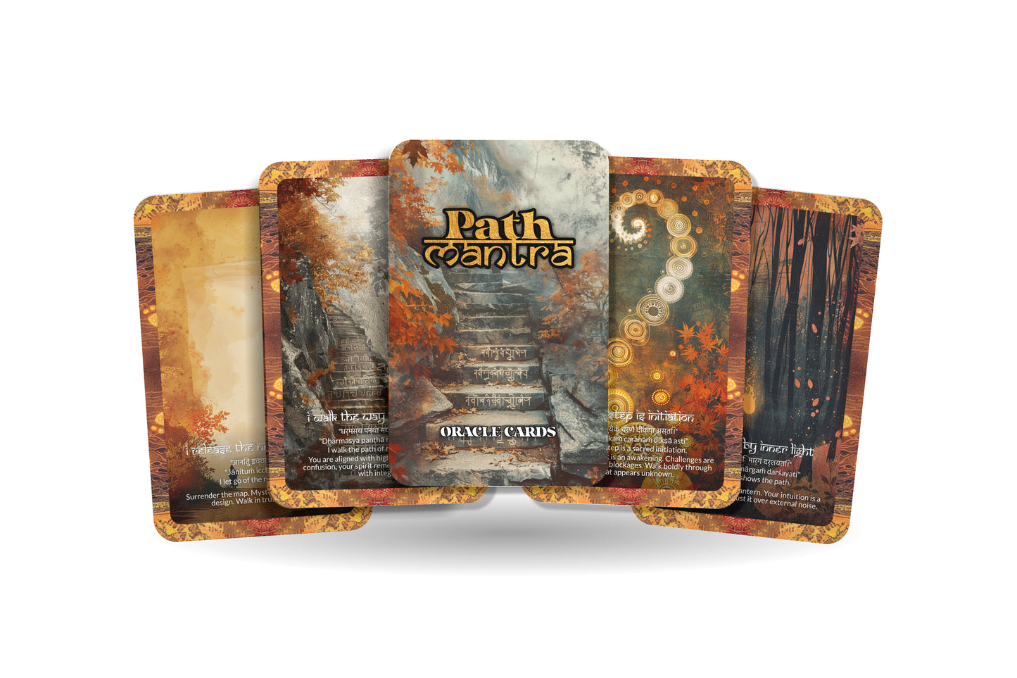 Path Mantra – A Life Journey Oracle Deck – 22 Oracle Cards – Walking the Soul’s Road