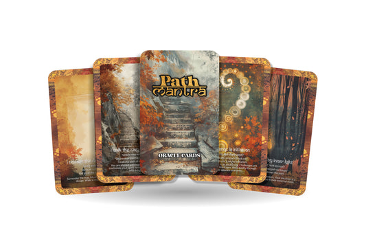 Path Mantra – A Life Journey Oracle Deck – 22 Oracle Cards – Walking the Soul’s Road