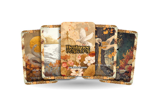 Healance Mantra – A Vibrational Healing Oracle Deck – 22 Oracle Cards – Energy Medicine for the Soul