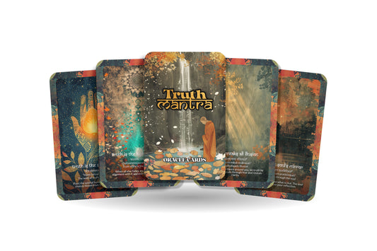 Truth Mantra – A Soul Integrity Oracle Deck – 22 Oracle Cards – Speak, Live, and Be Your Truth