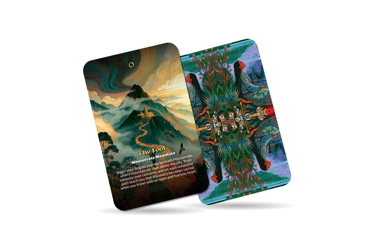 The Tarot of Bogotá – An Andean Heritage Tarot Deck – 22 Tarot Cards – Mysteries of Colombia’s Mountain Capital