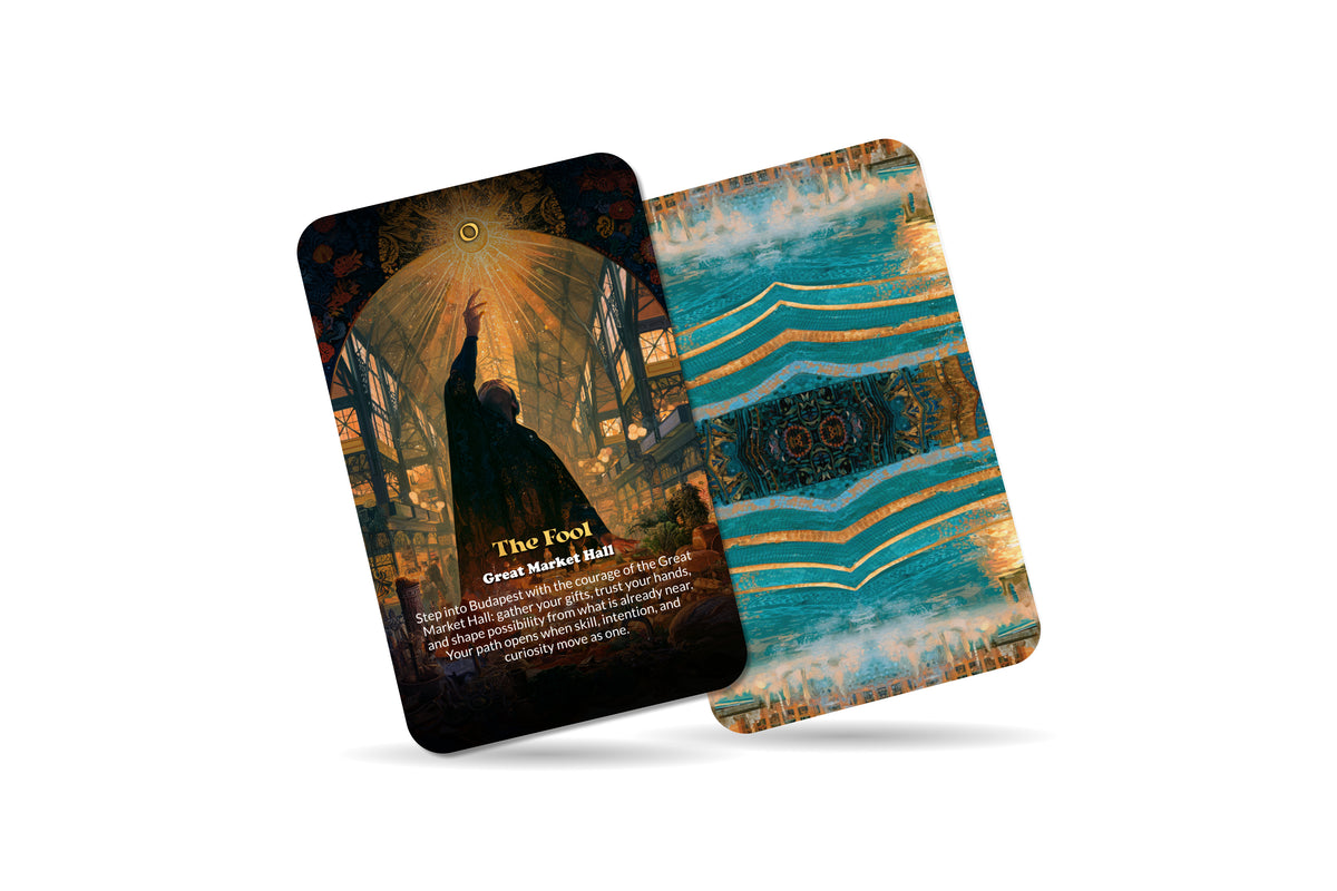 The Tarot of Budapest – A Danube Mysticism Tarot Deck – 22 Tarot Cards – Thermal Waters and Hungarian Heritage