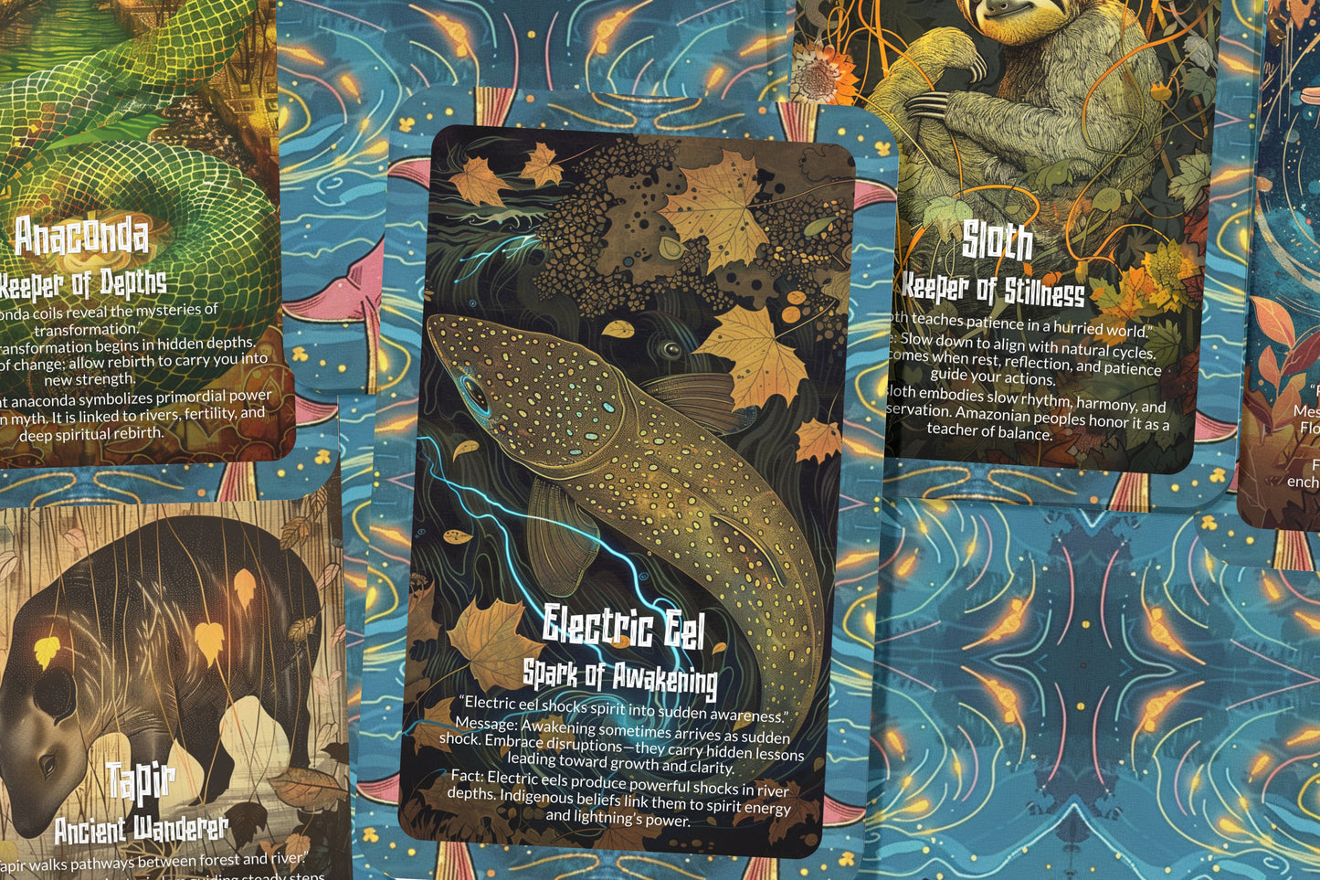 The Oracle of Amazonian Animals – A Spirit Allies Oracle Deck – 22 Oracle Cards – Totems of the Jungle