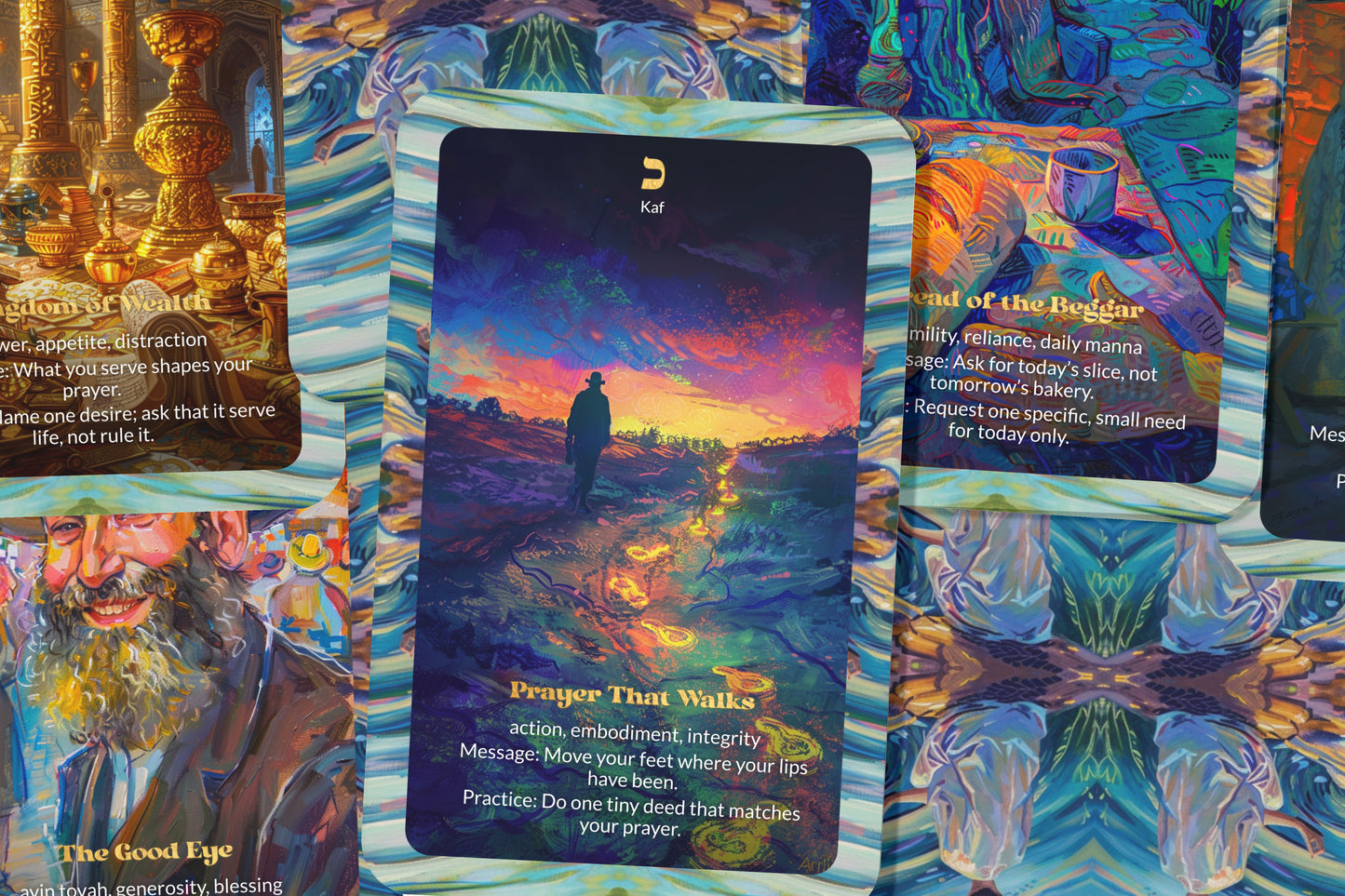 The Master of Prayer Oracle – 22 Oracle Cards – Enter the Gates of Mercy