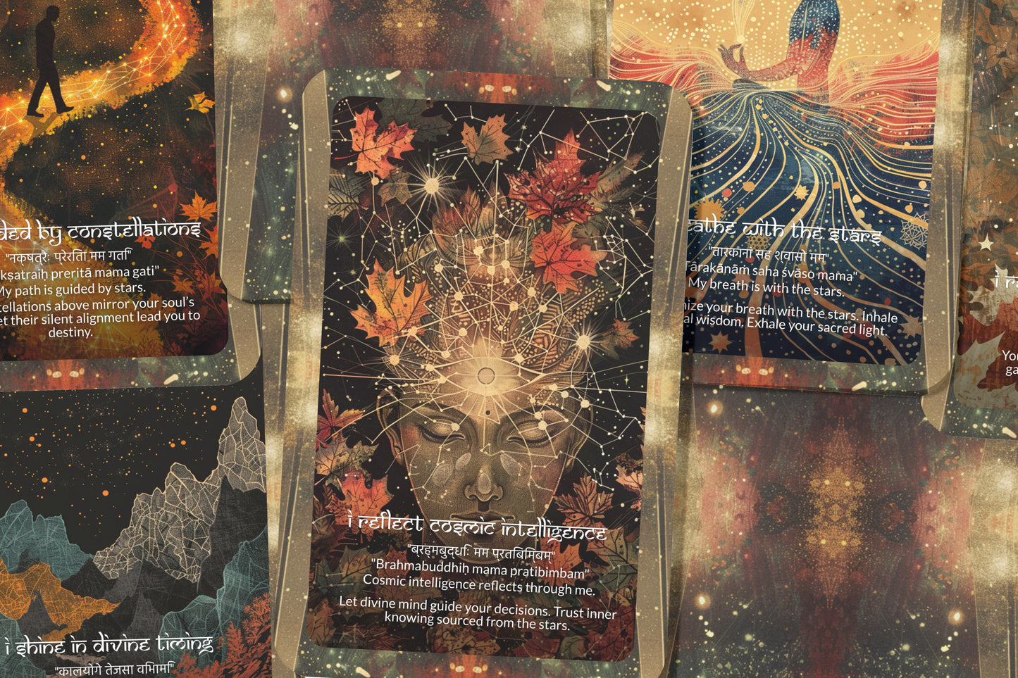 Star Mantra – A Celestial Oracle Deck – 22 Oracle Cards – Light Codes from the Cosmos