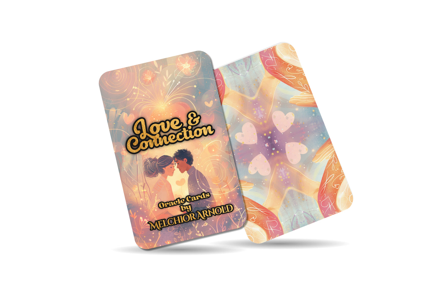 Love & Connection Oracle – Deepen Romantic Bonds – Heartfelt Wisdom & Spiritual Love 22-Card Deck