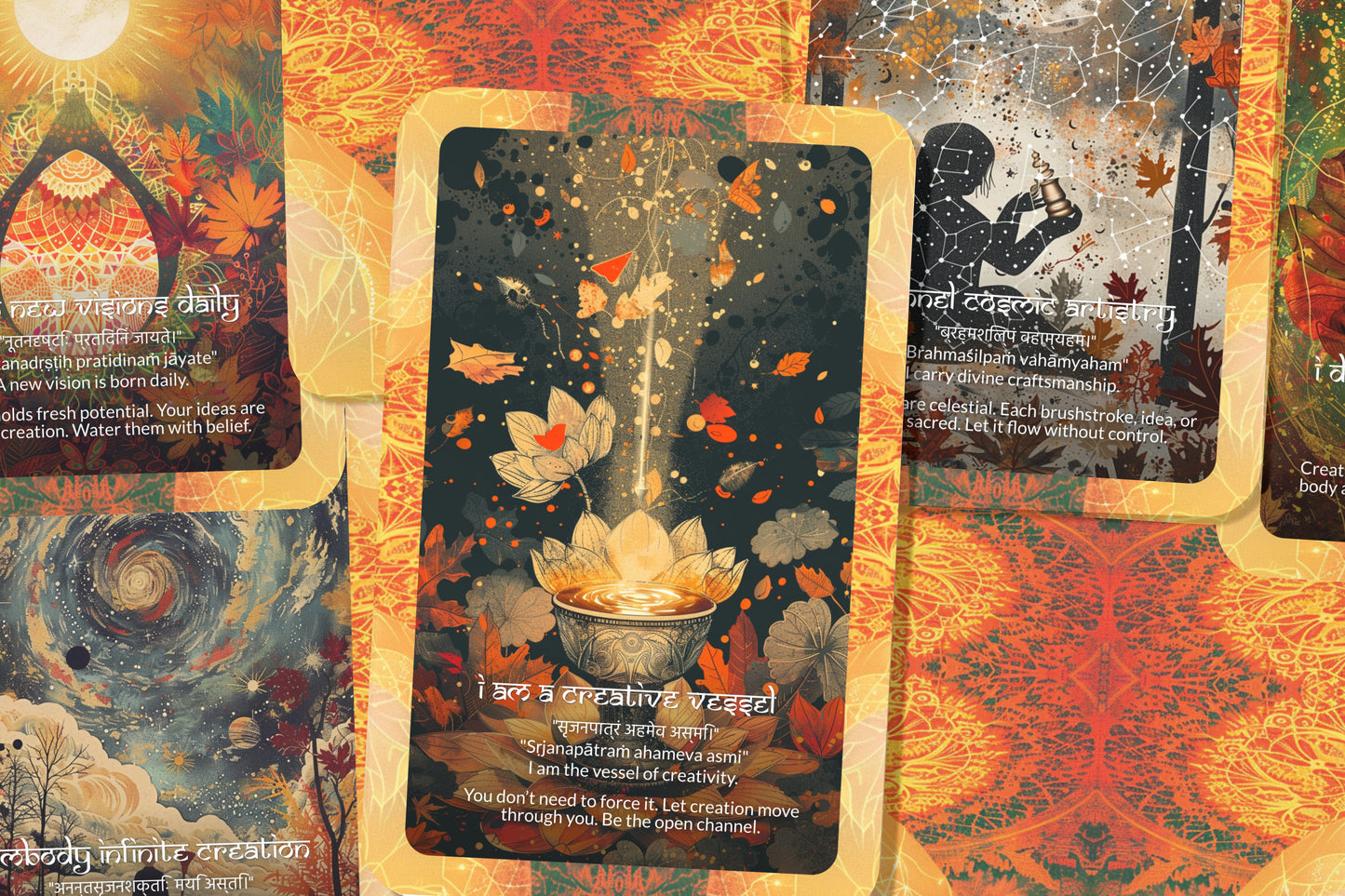 Confidence Mantra – An Inner Power Oracle Deck – 22 Oracle Cards – Radiate Self-Belief and Courage