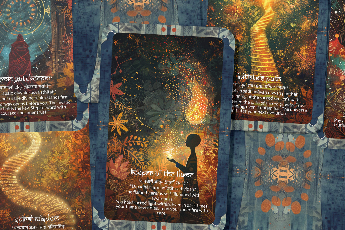 Mystica Mantra – A Divine Feminine Oracle Deck – 22 Oracle Cards – Embodying Sacred Magic