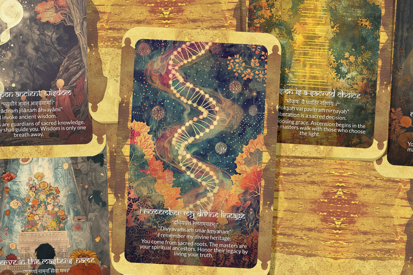 Ascended Masters Mantra – A Higher Realms Oracle Deck – 22 Oracle Cards – Guidance from Enlightened Beings