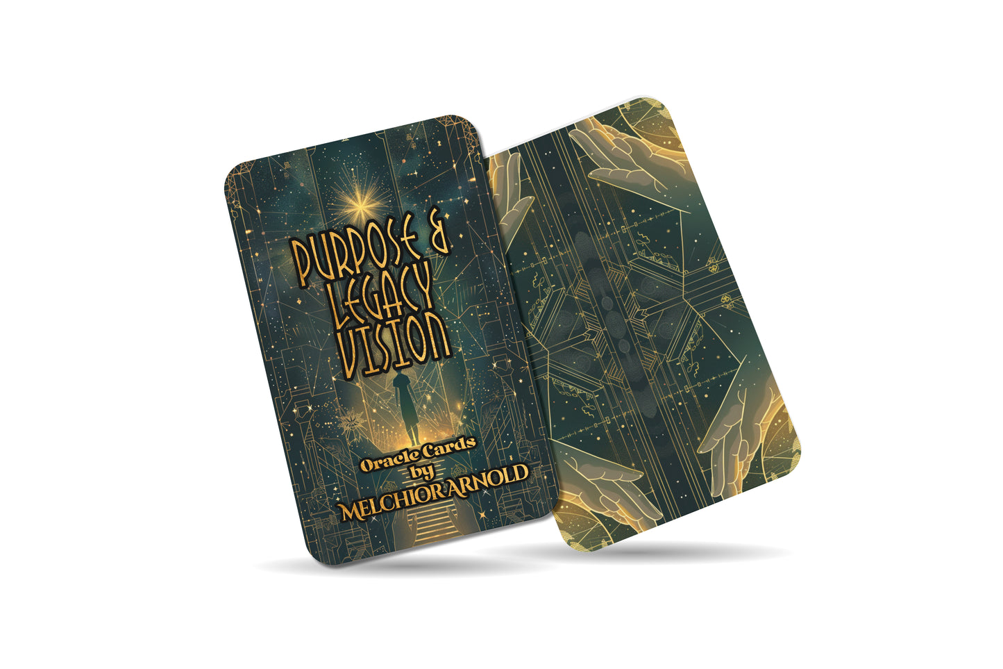Purpose & Legacy Vision Deck – Live With Intention – Define Your Path & Life Mission 22-Card Deck