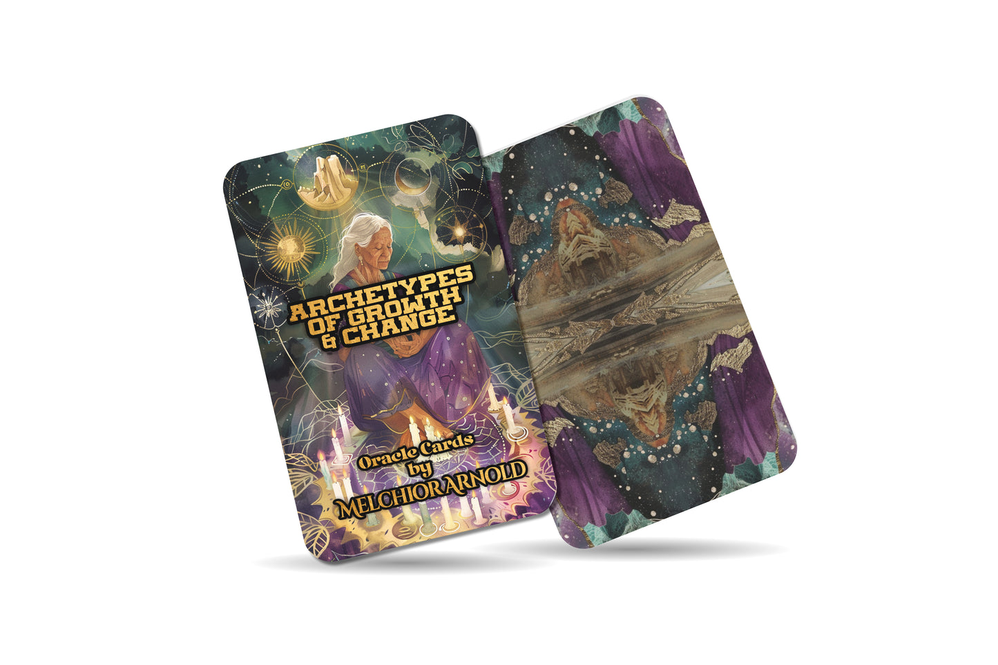 Archetypes of Growth & Change – Embrace Evolution – Journey Through Life’s Shifting Patterns 22-Card Deck