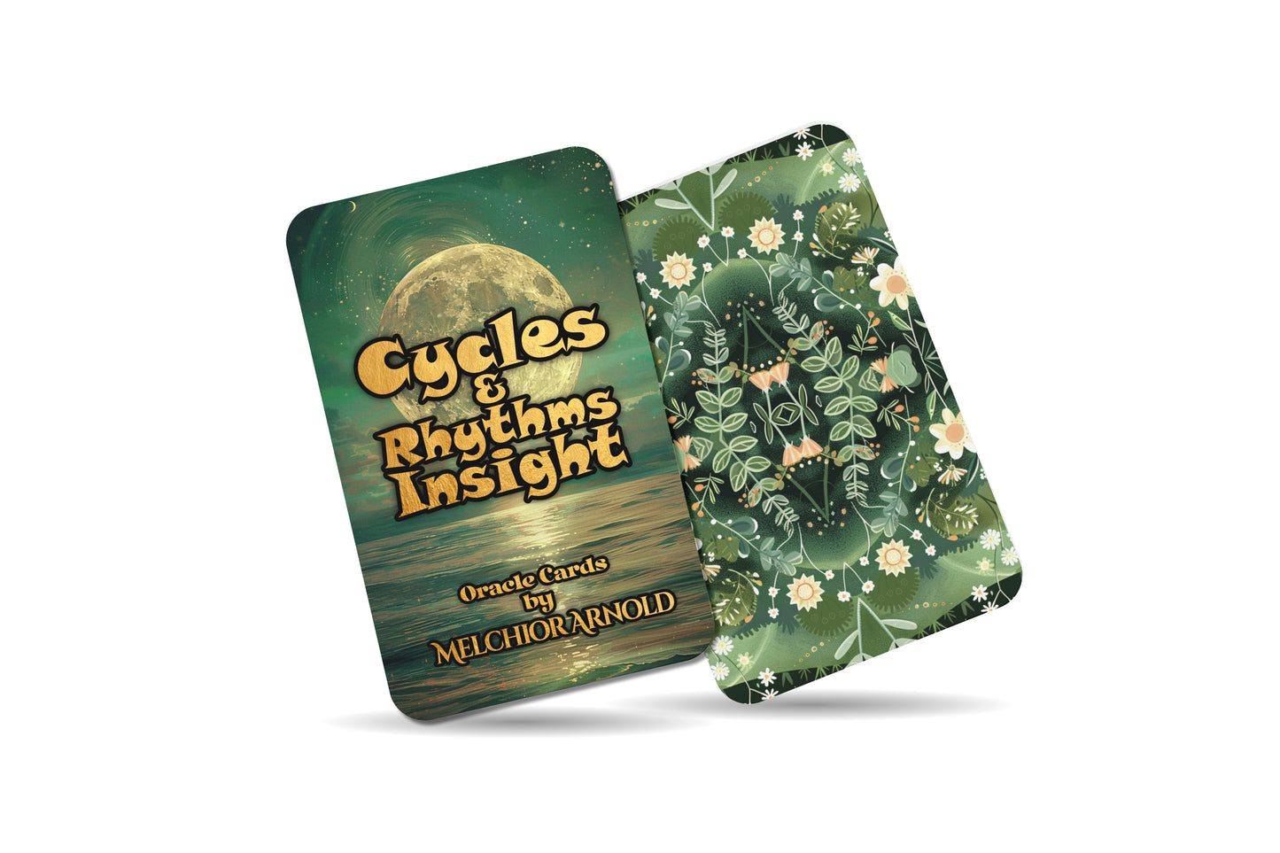 Cycles & Rhythms Insight Cards – Flow With Life’s Seasons – Align With Natural Energy Patterns 22-Card Deck