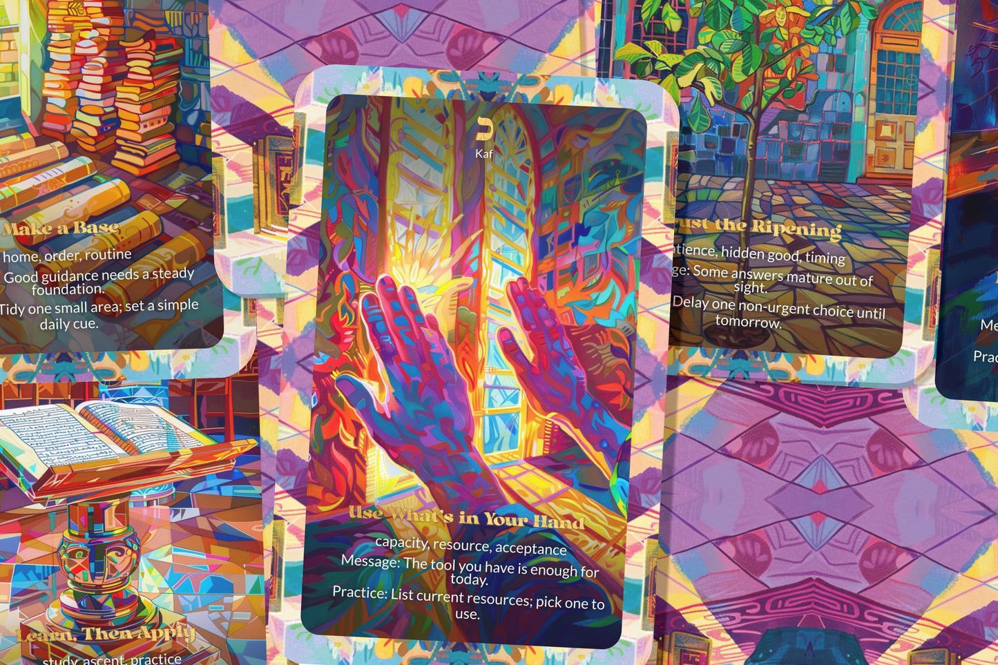 Guidance Oracle – Advice for Daily Life – 22 Oracle Cards – Illuminating Your Next Step
