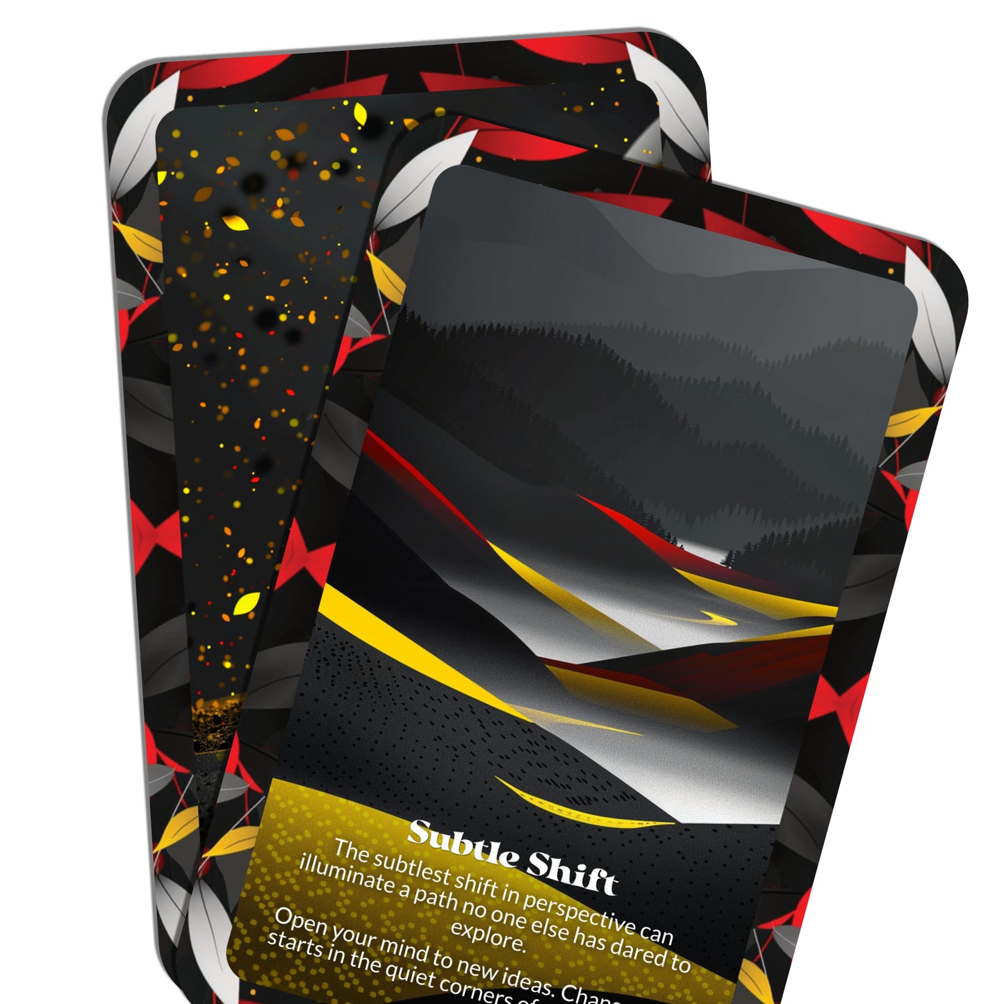 Soft Disruption – A Gentle Change Oracle Deck – 22 Oracle Cards – Shift Without Shatter