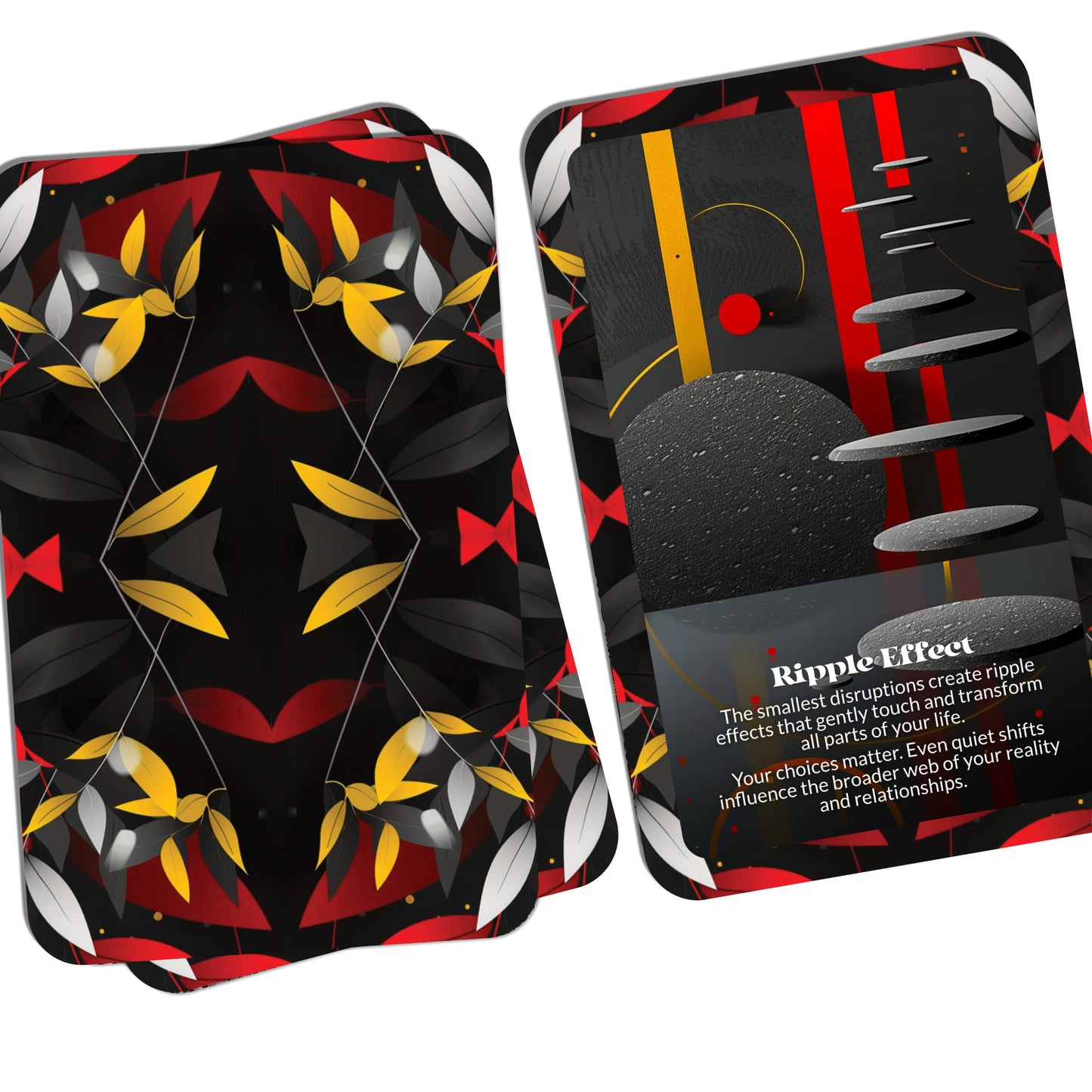 Soft Disruption – A Gentle Change Oracle Deck – 22 Oracle Cards – Shift Without Shatter