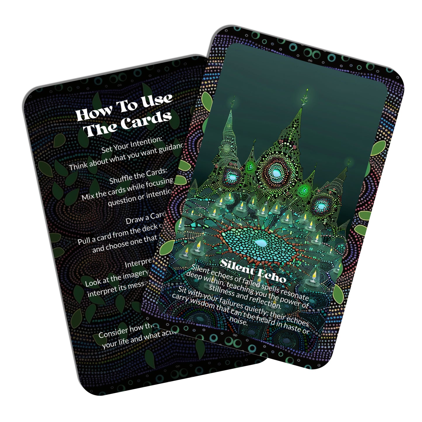 Charm Failure – A Raw Magick Oracle Deck – 22 Oracle Cards – When the Spell Breaks, the Truth Remains