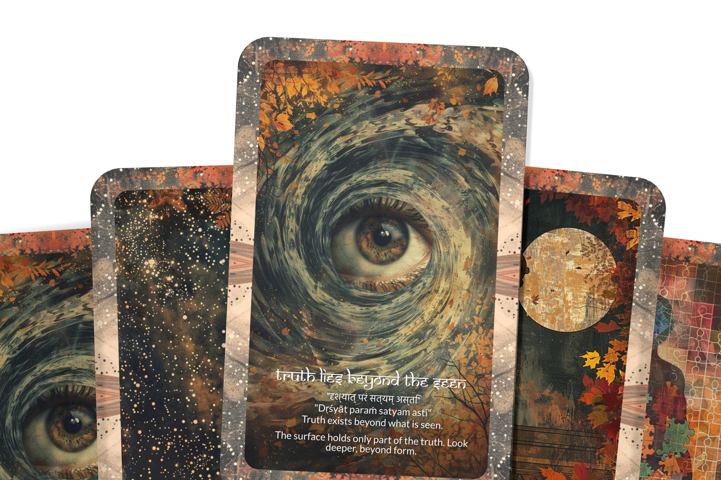 Mystery Mantra – A Hidden Realms Oracle Deck – 22 Oracle Cards – Trusting the Unknown Path
