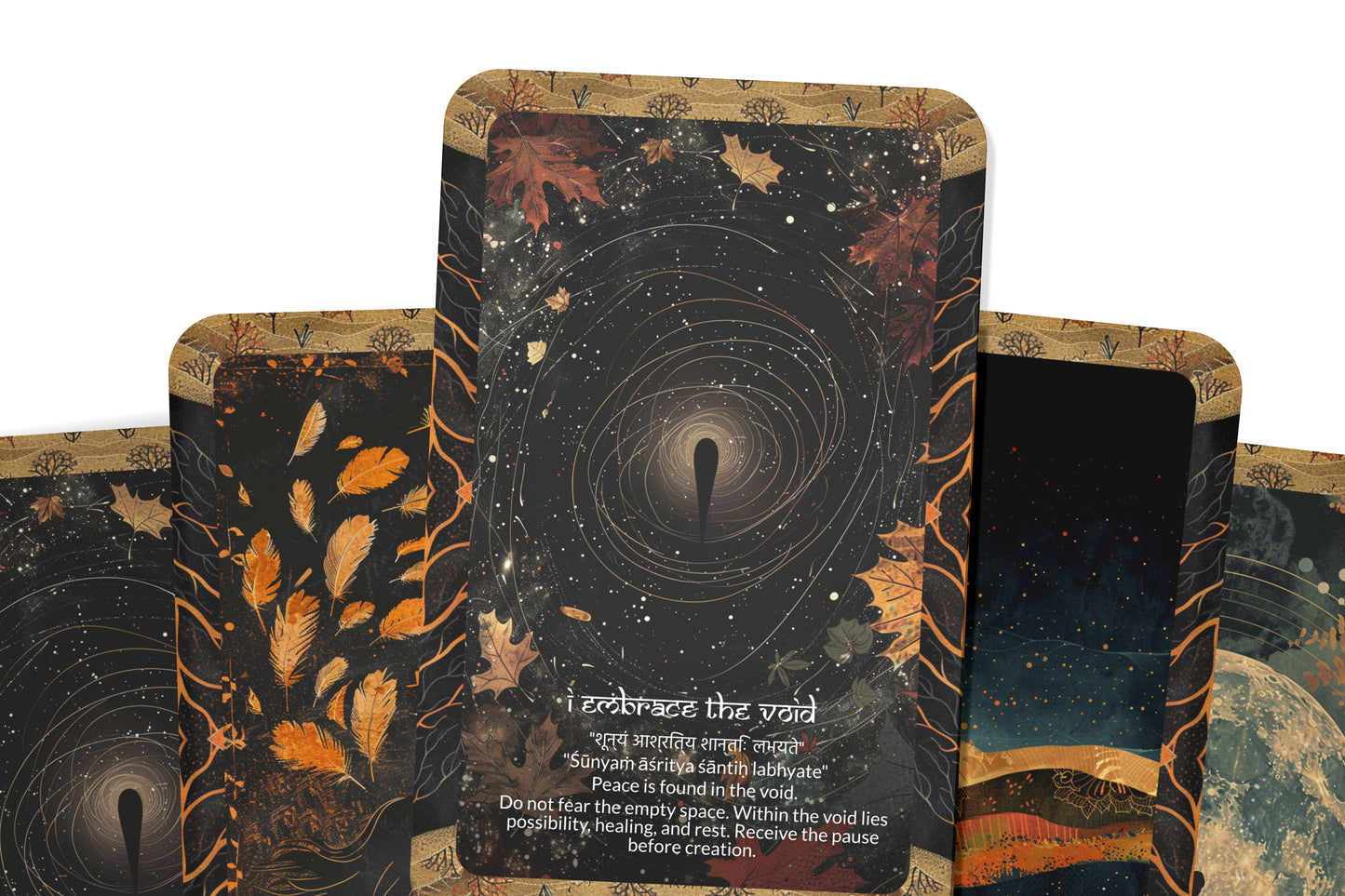 New Moon Mantra – A Seed of Intention Oracle Deck – 22 Oracle Cards – Begin Anew with the Dark Moon