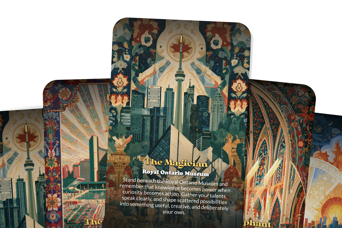 The Tarot of Toronto – A Canadian Multicultural Tarot Deck – 22 Tarot Cards – Urban Diversity and Lakeside Spirit