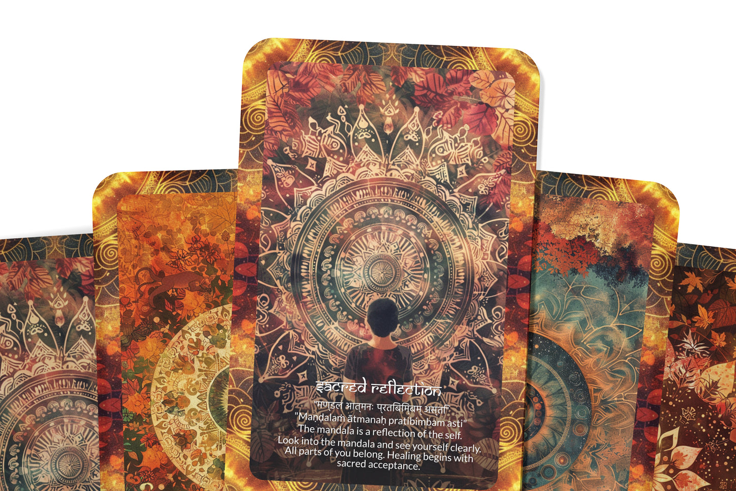 Mandala Mantra – A Sacred Geometry Oracle Deck – 22 Oracle Cards – Patterns of the Infinite