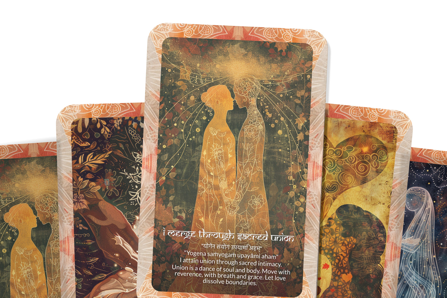 Kamasutra Mantra – A Sacred Pleasure Oracle Deck – 22 Oracle Cards – The Art of Divine Union