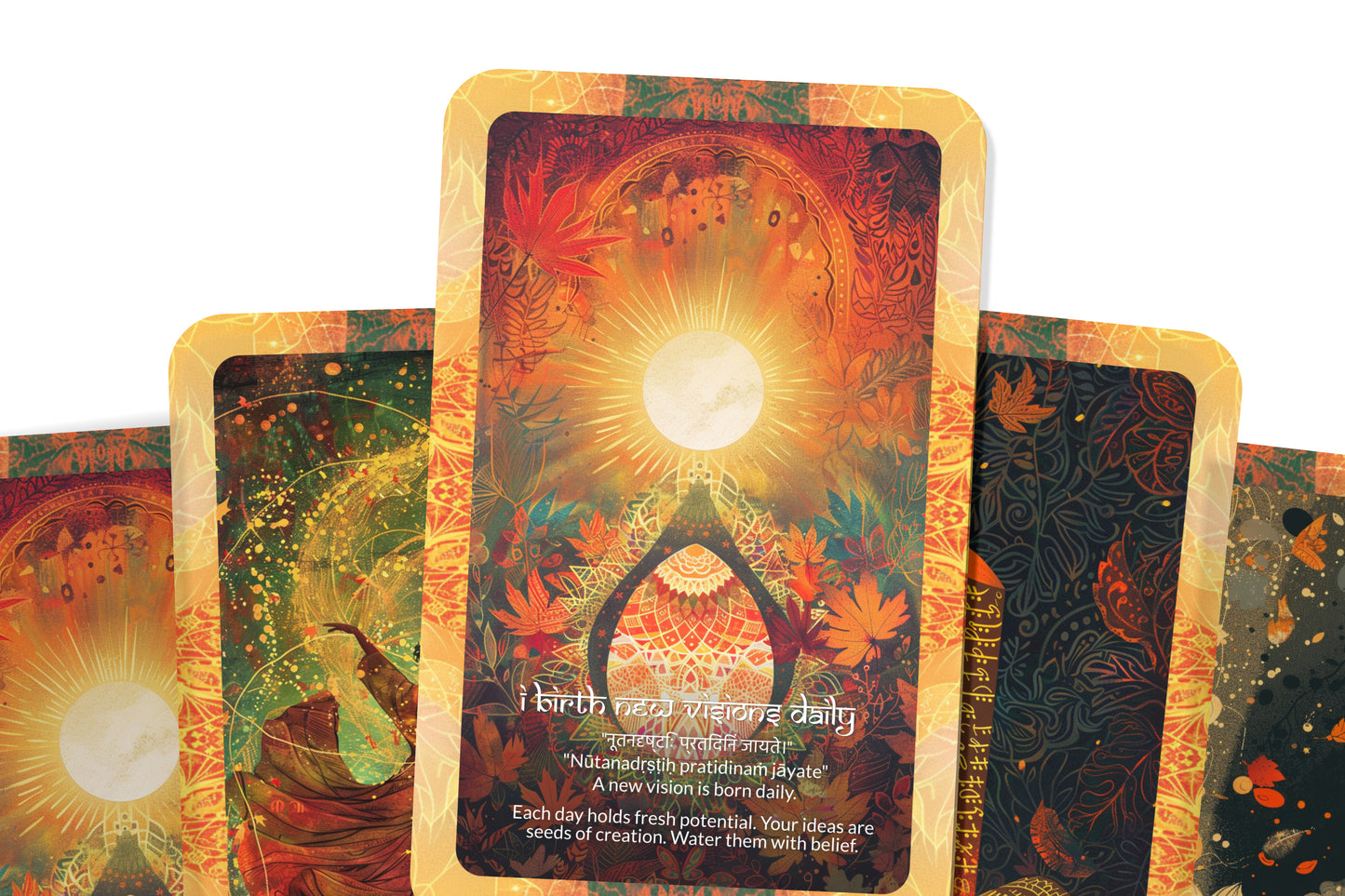 Confidence Mantra – An Inner Power Oracle Deck – 22 Oracle Cards – Radiate Self-Belief and Courage