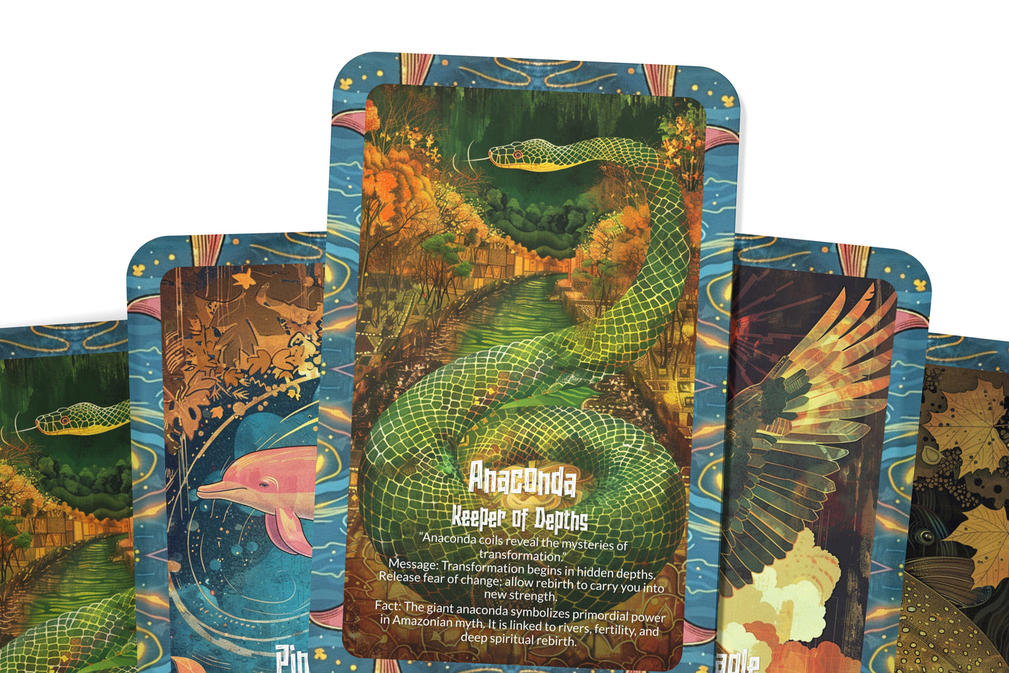 The Oracle of Amazonian Animals – A Spirit Allies Oracle Deck – 22 Oracle Cards – Totems of the Jungle