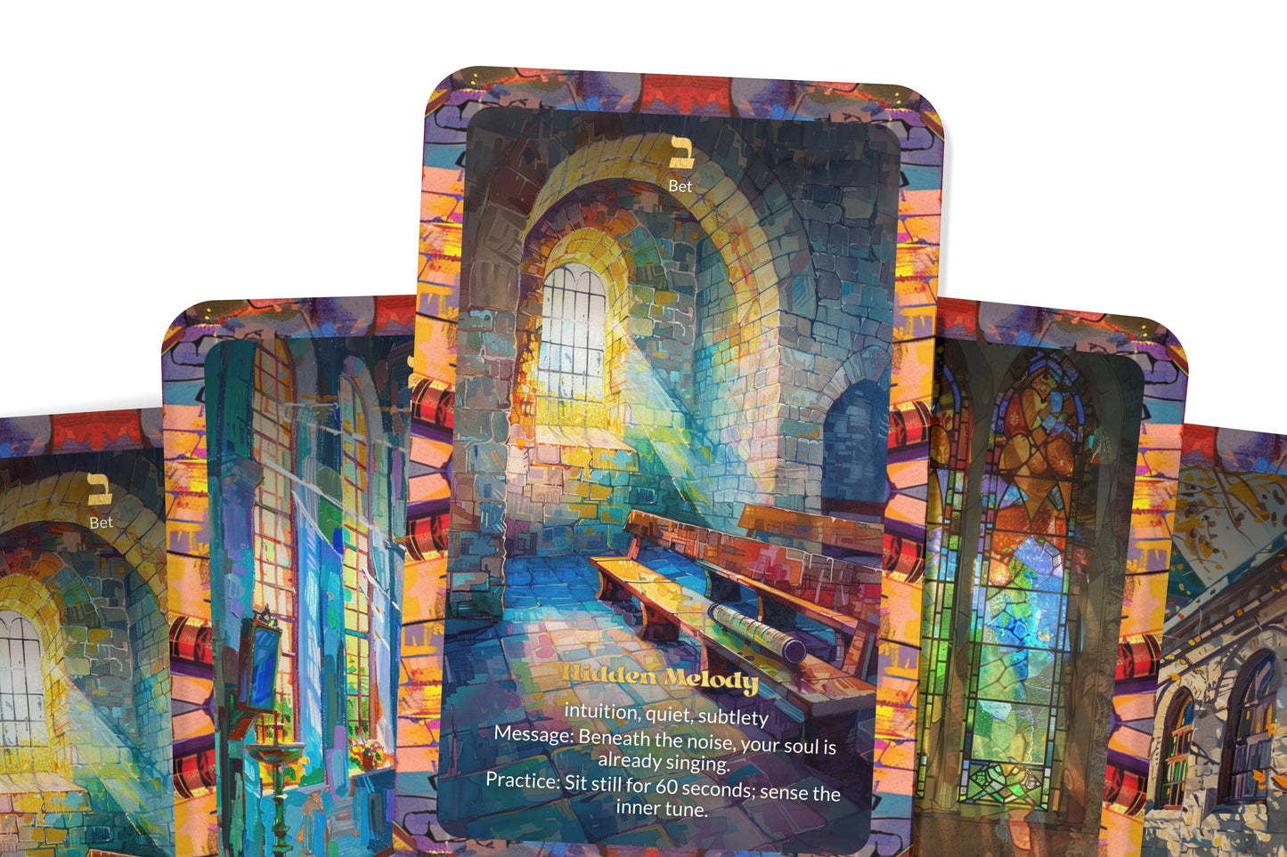 Song Oracle – Niggunim of the Soul – 22 Oracle Cards – Tune Into Sacred Melodies
