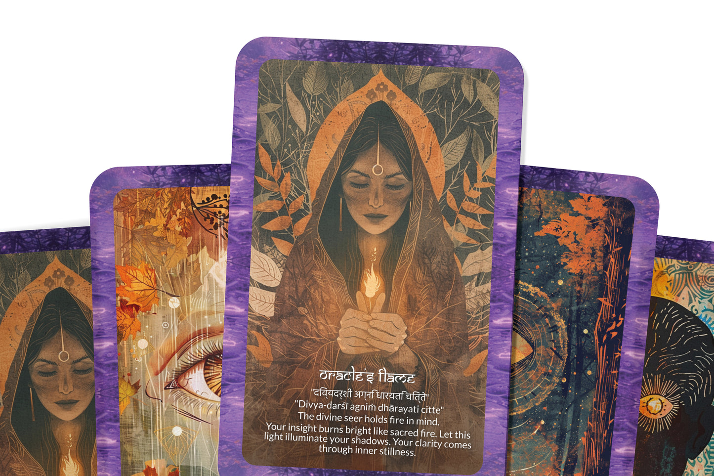 Seer Mantra – A Vision Oracle Deck – 22 Oracle Cards – Seeing Beyond the Physical Veil