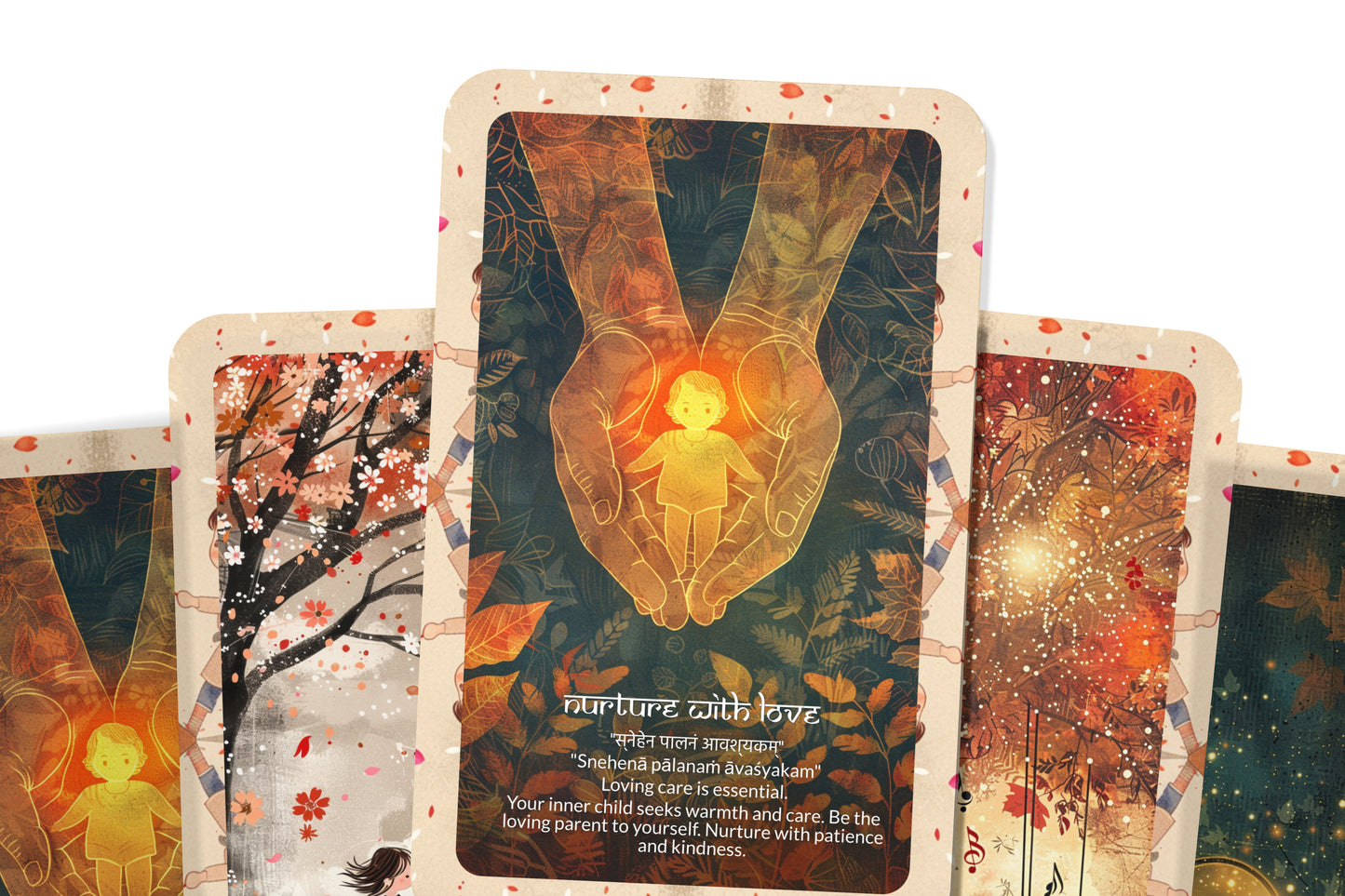 Inner Child Mantra – A Soul Remembrance Oracle Deck – 22 Oracle Cards – Healing Through Innocence