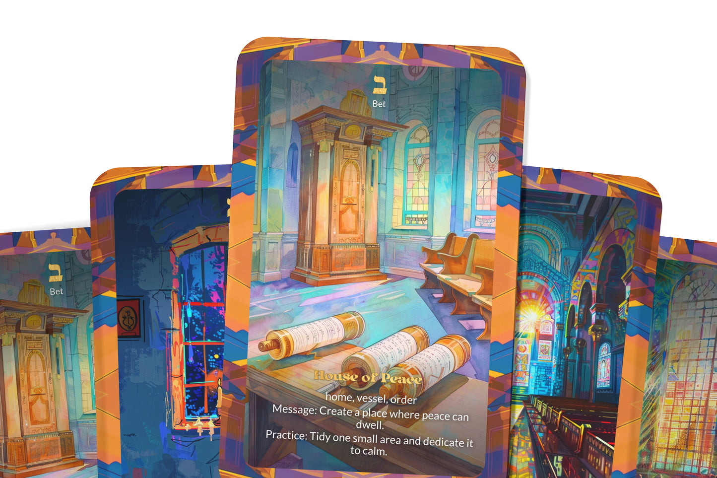 Peace Oracle – Making Peace Inside and Out – 22 Oracle Cards – Harmony in All Realms