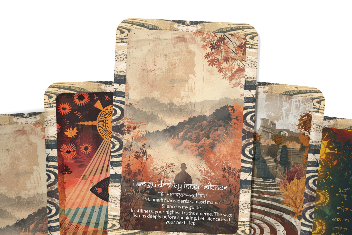 Sage Mantra – A Wisdom Keeper Oracle Deck – 22 Oracle Cards – Guidance from the Ancient Path