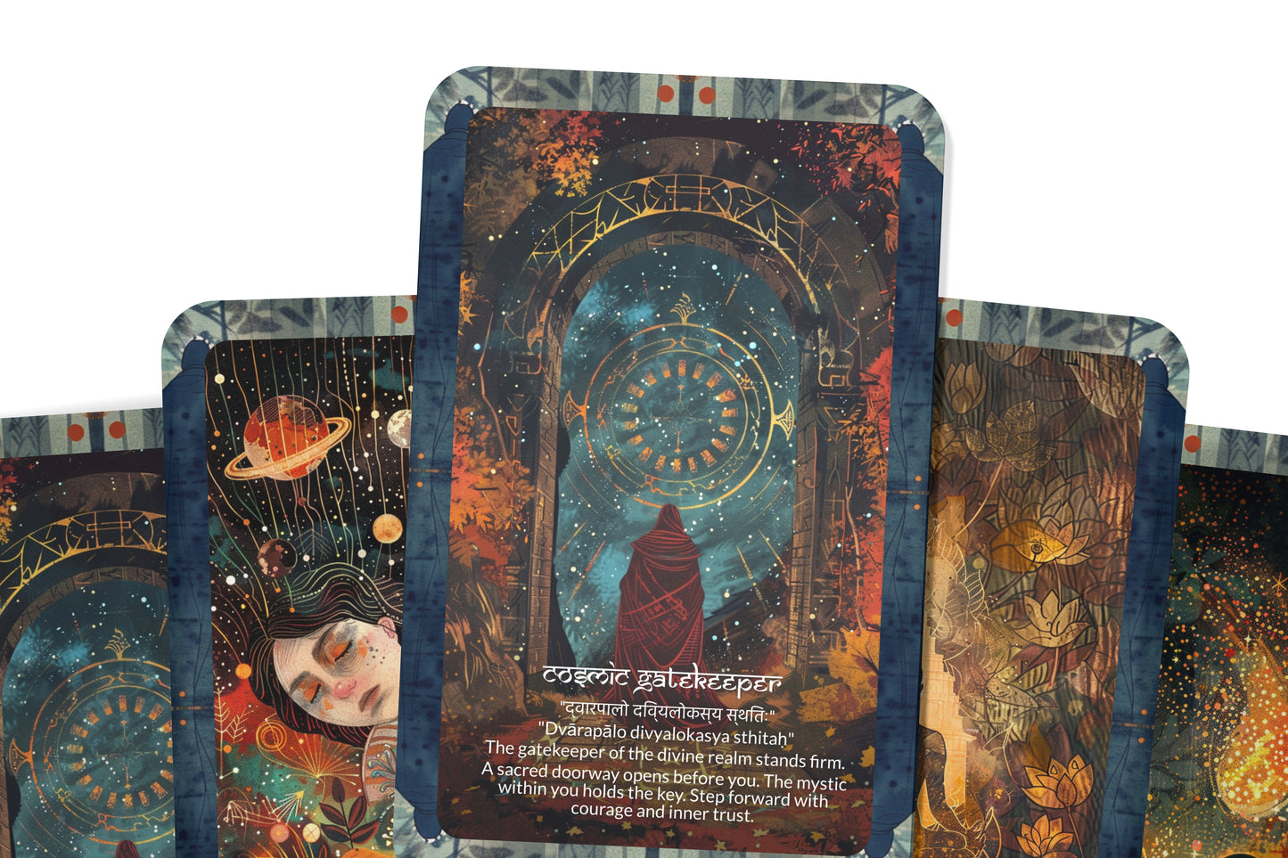 Mystica Mantra – A Divine Feminine Oracle Deck – 22 Oracle Cards – Embodying Sacred Magic