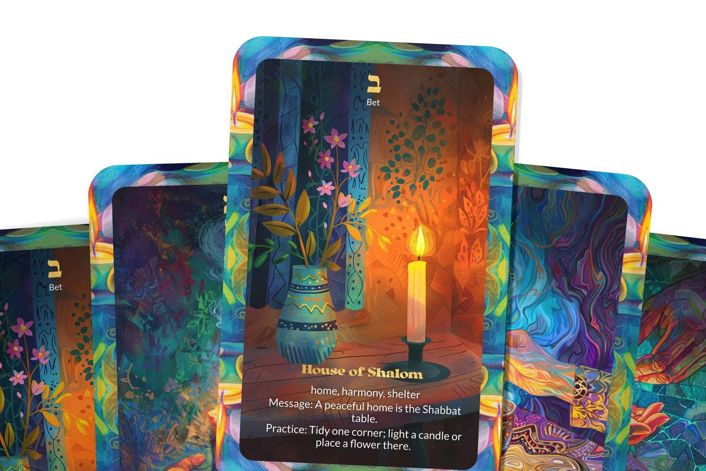 The Shabbat Oracle – 22 Oracle Cards – A Sanctuary in Time